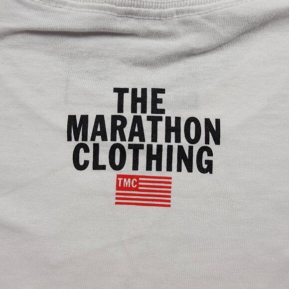 The Marathon Clothing Crenshaw Shirt Mens Small White Graphic Tee Streetwear - Picture 5 of 9
